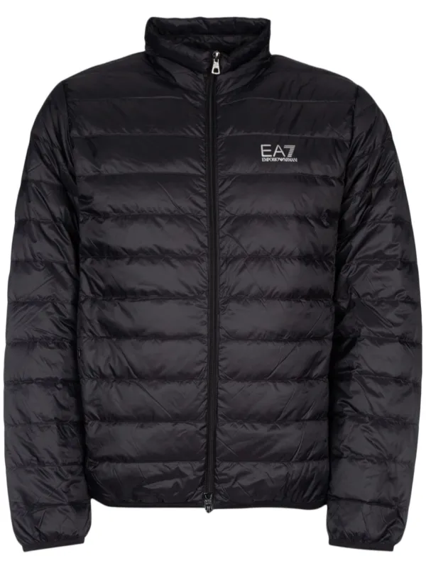 Ea7 Emporio Armani Core Identity Jacket Black FARFETCH TW