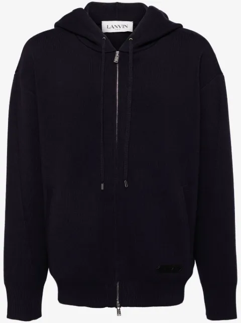 Lanvin zip up hoodie