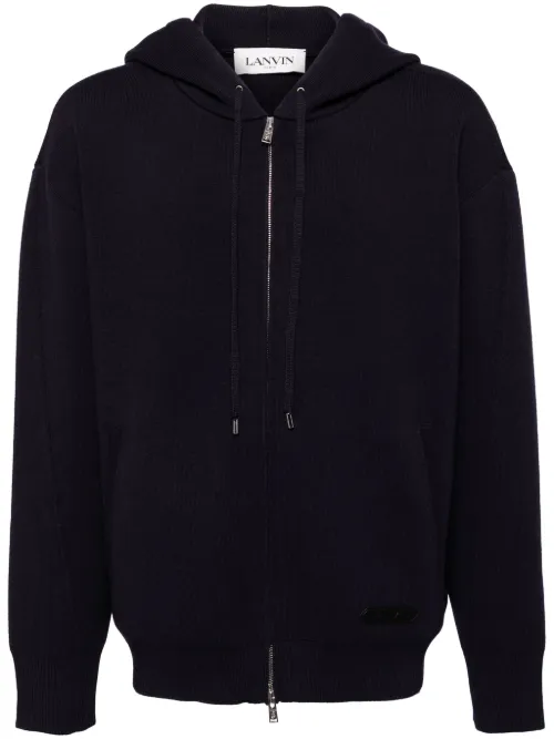 Hoodie à fermeture zippée - Lanvin - Modalova