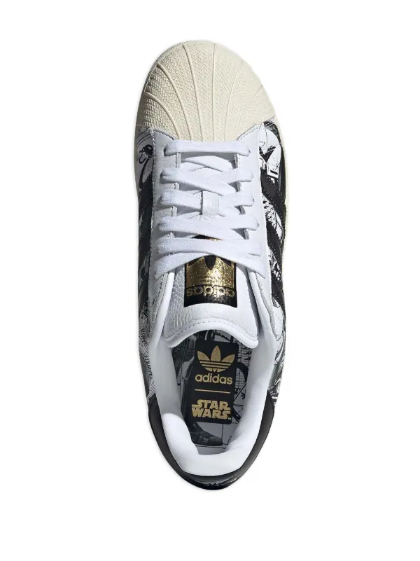 Adidas superstar star wars uomo nere on sale