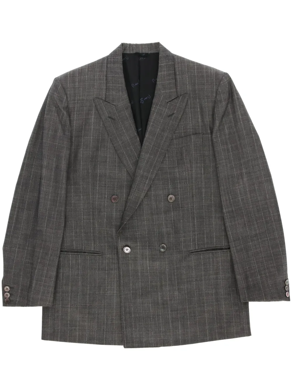 Pierre Cardin Pre-Owned 1980s wool blazer | Grey | Image 1