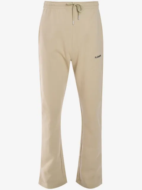 FLÂNEUR Essential logo-print track pants