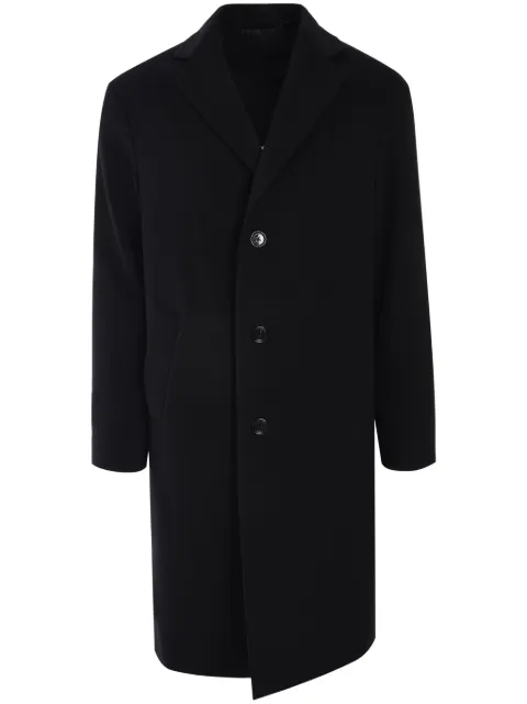 Lardini single-breasted wool coat