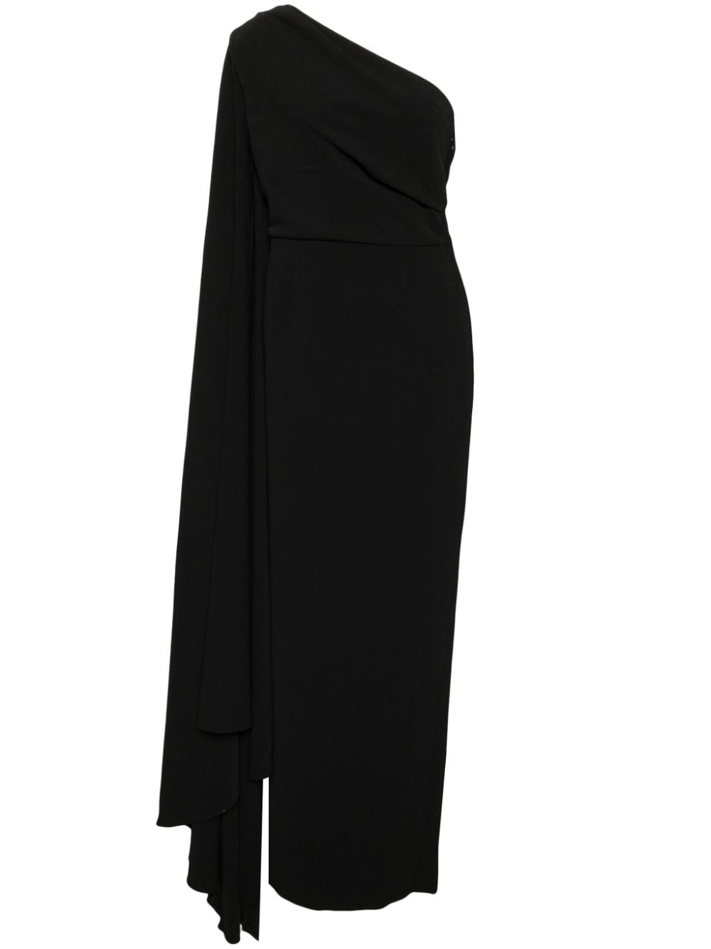 Shop Solace London Daria Maxi Dress In Black