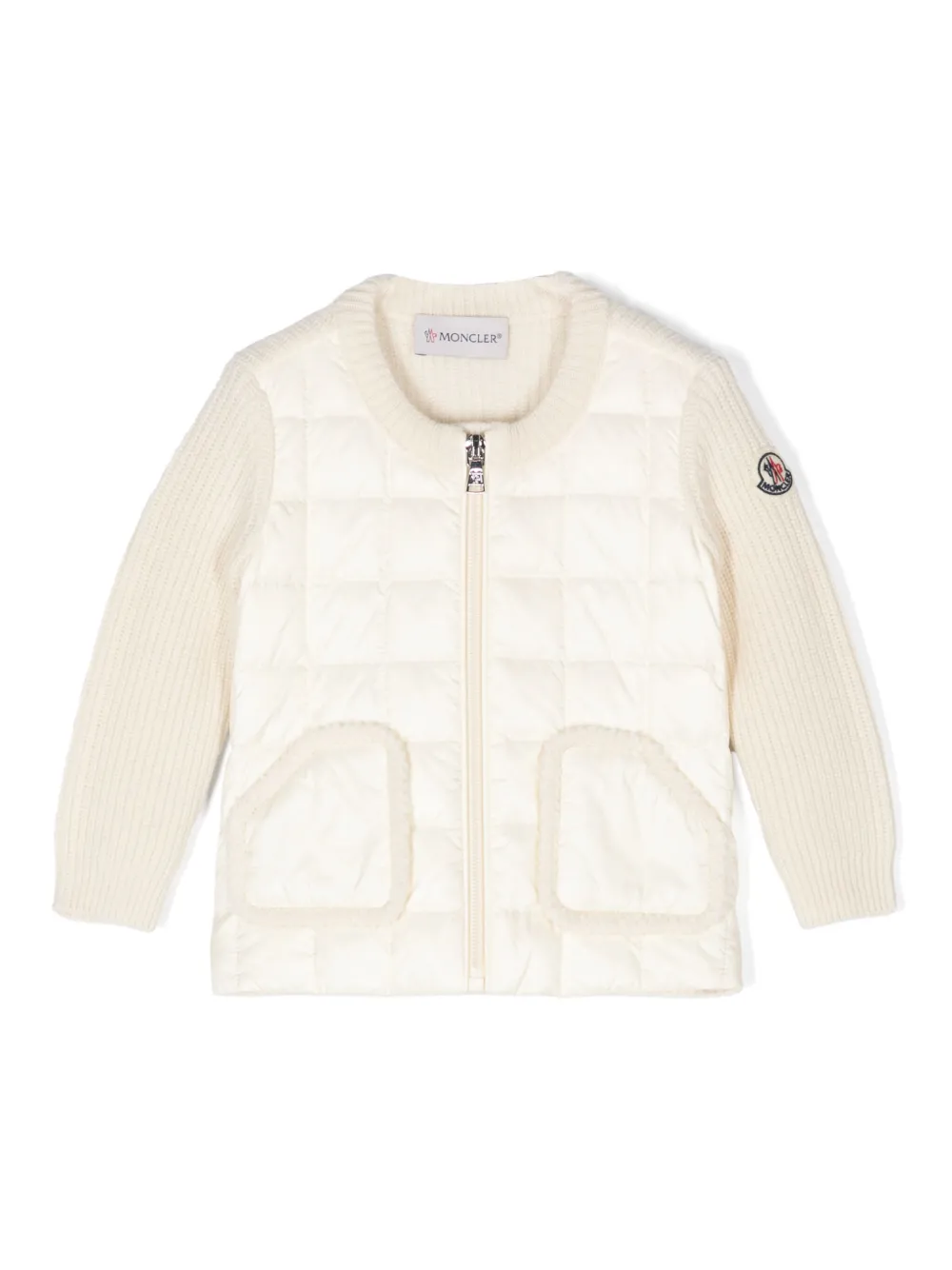 Image 1 of Moncler Enfant Cardigan com recortes