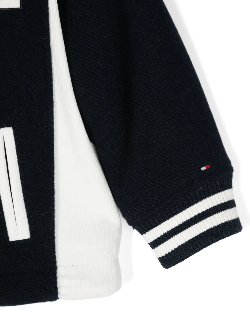 TOMMY HILFIGER JUNIOR COLOUR-BLOCK BOMBER JACKET