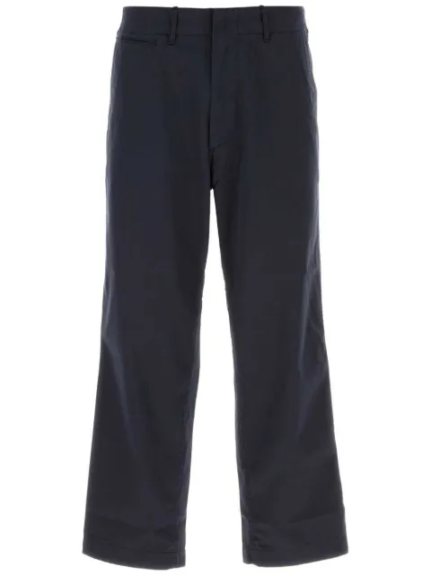 Nanamica pantalones rectos con cierre oculto