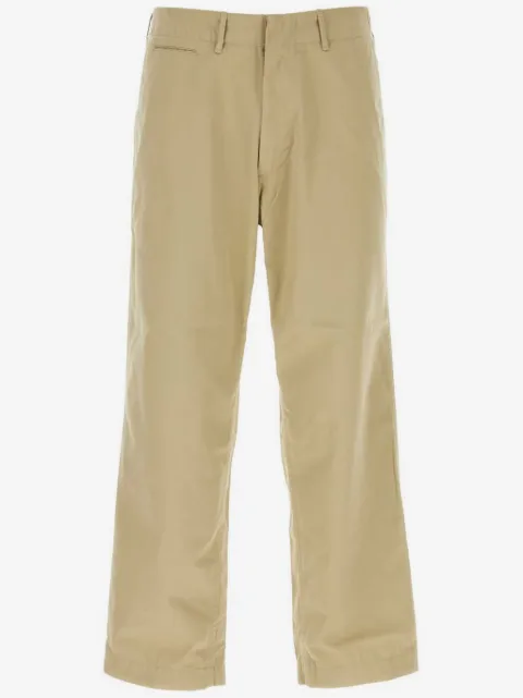 Nanamica pantalon droit à fermeture dissimulée