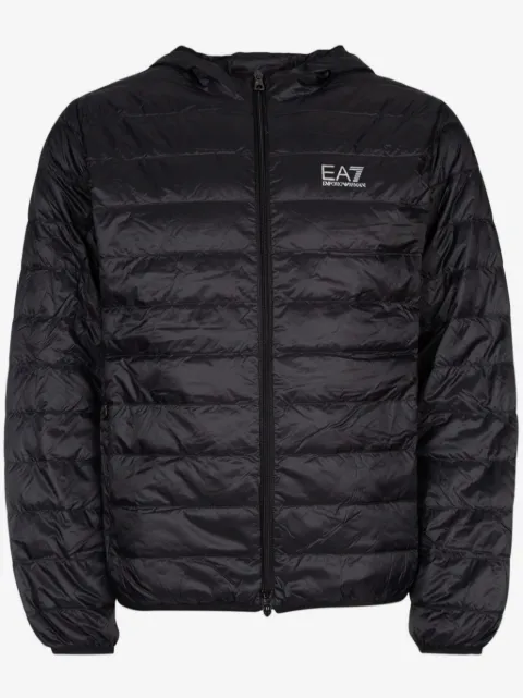 Ea7 Emporio Armani doudoune à logo imprimé