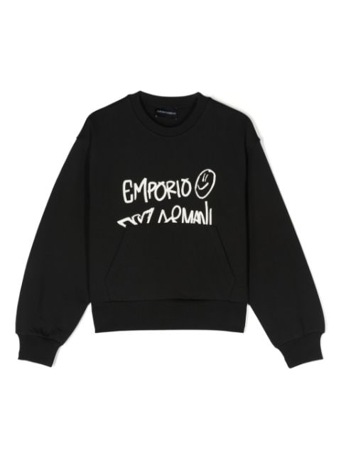 Emporio Armani Kids logo sweatshirt