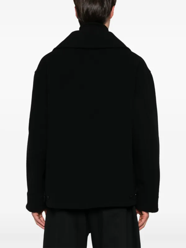 LEMAIRE Dispatch ピーコート | ブラック | FARFETCH JP