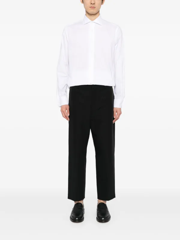 【関税込み】LARDINI MEN'S CLASSIC SHIRT Lardini Classic Shirt | White | FARFETCH JO