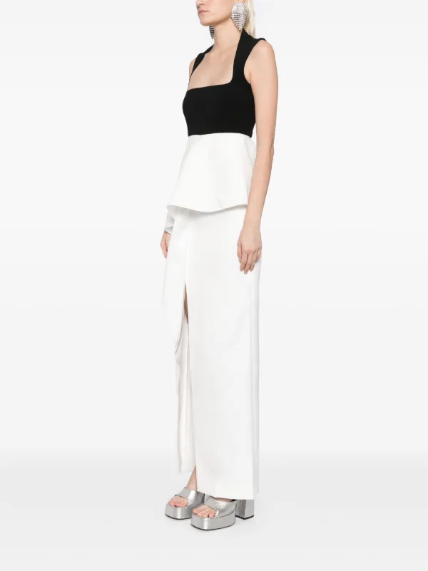 Solace London Ally Maxi Dress | White | FARFETCH AO