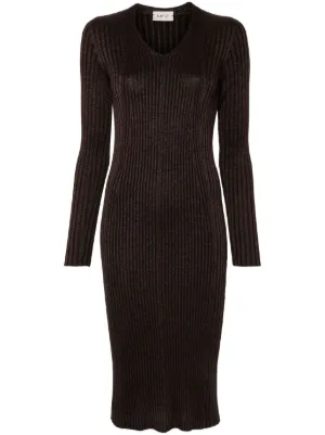 wolford ribbed dress MERINO RIB DRESS in black
