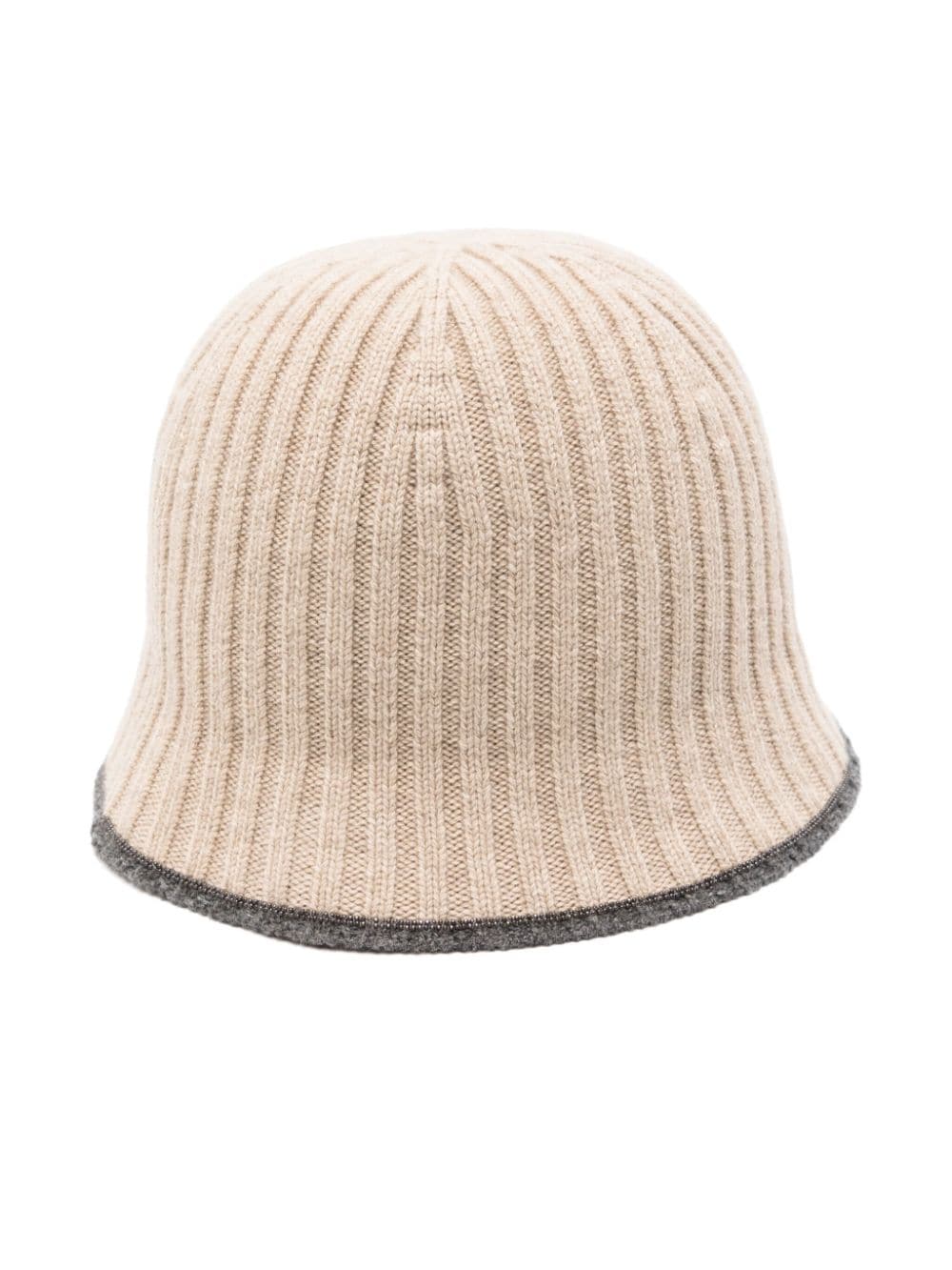 Brunello Cucinelli Kids Monili-chain beanie - Neutrals