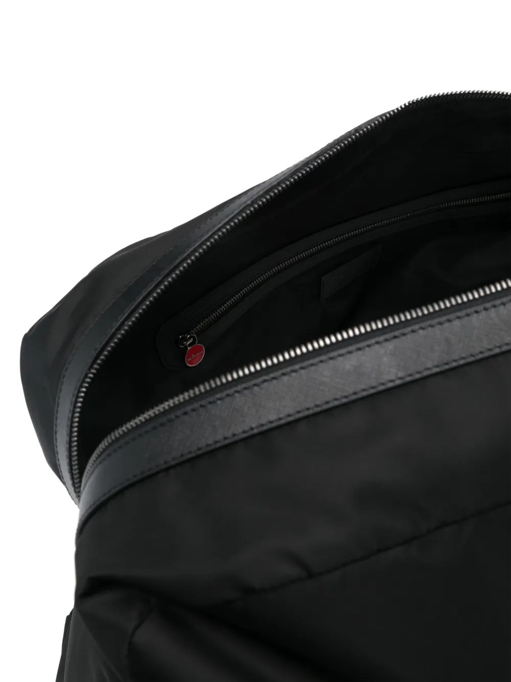 Kiton Reistas met logoplakkaat Zwart