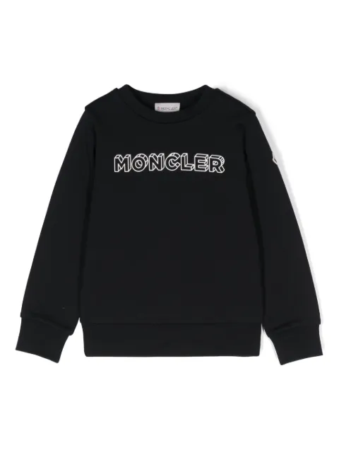 Moncler Enfant logo-print sweatshirt 