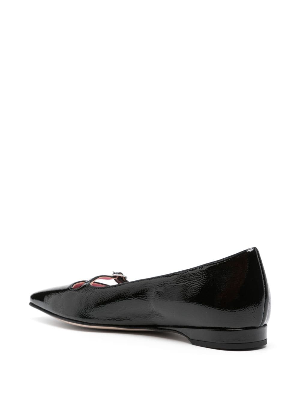 Shop Carel Paris Emile Ballerina Shoes In 黑色