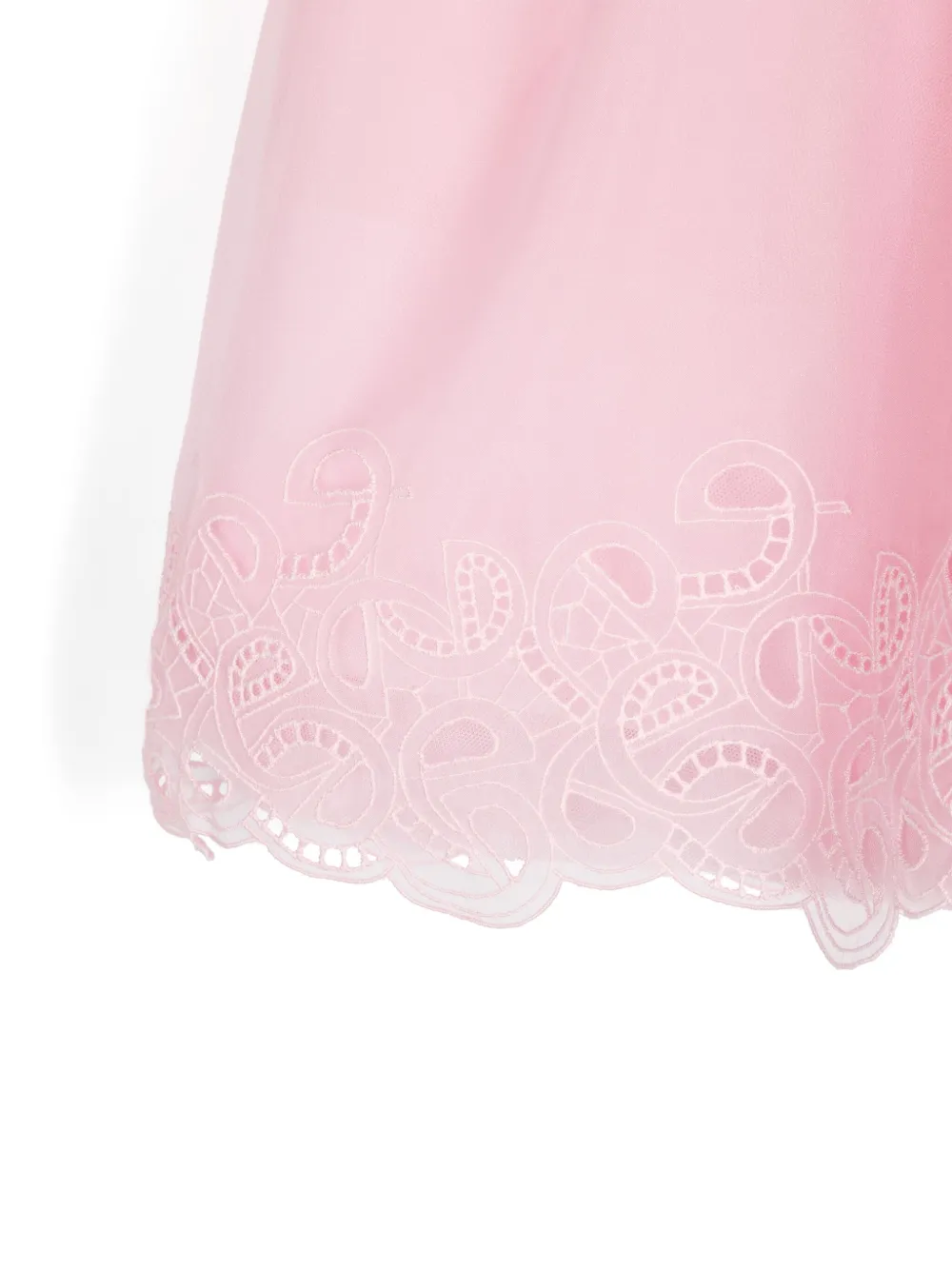 ELIE SAAB JUNIOR Jurk met strikdetail Roze