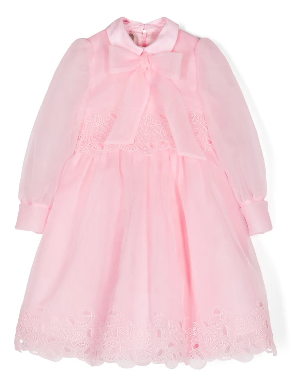 ELIE SAAB JUNIOR bow-detail dress | Pink | Image 1
