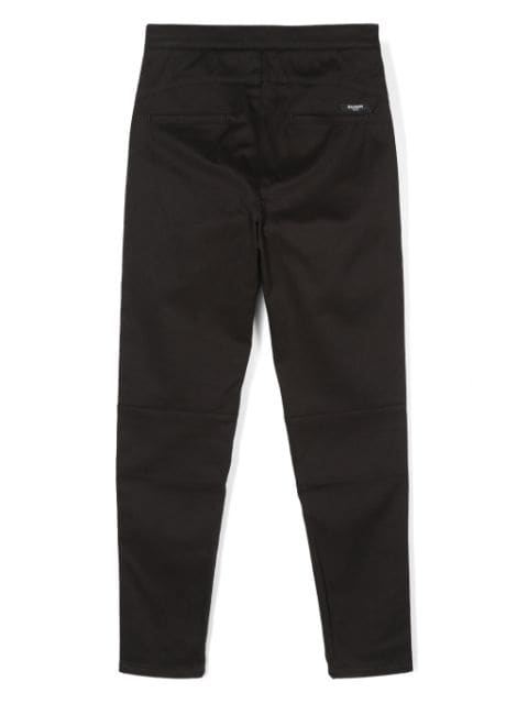 logo-tag trousers