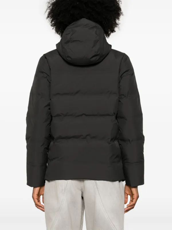 Black puffer jacket patagonia shop