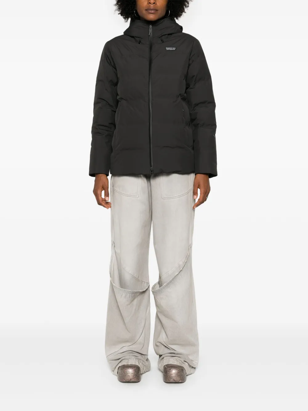 Patagonia Jackson Glacier puffer jacket - Zwart