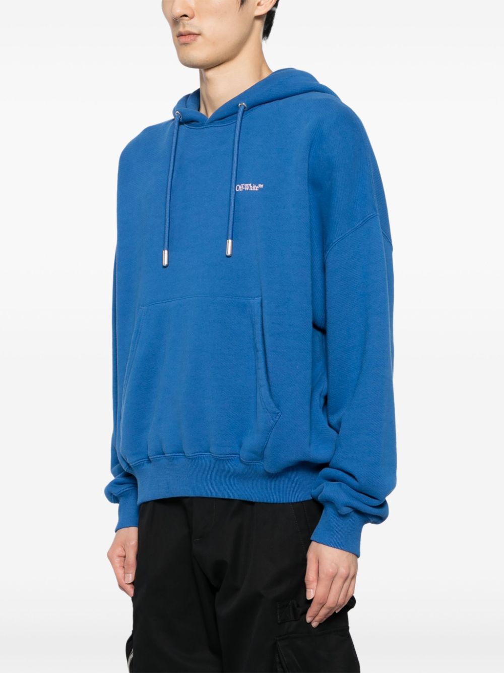 Off-White cotton hoodie Men