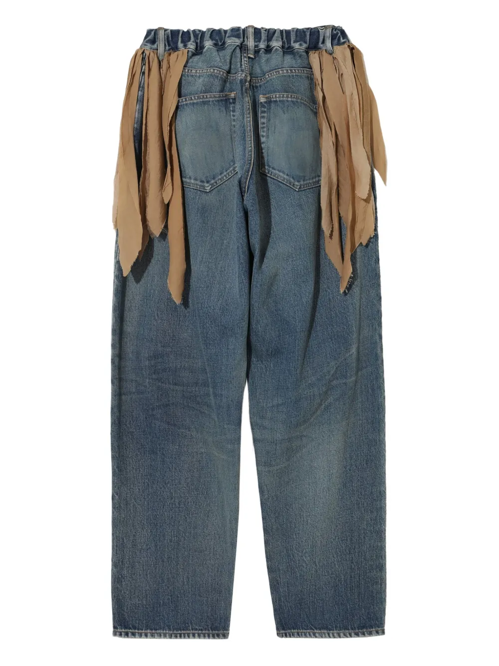 Undercover fringe-detail jeans | Straight-Leg Jeans | Image 2