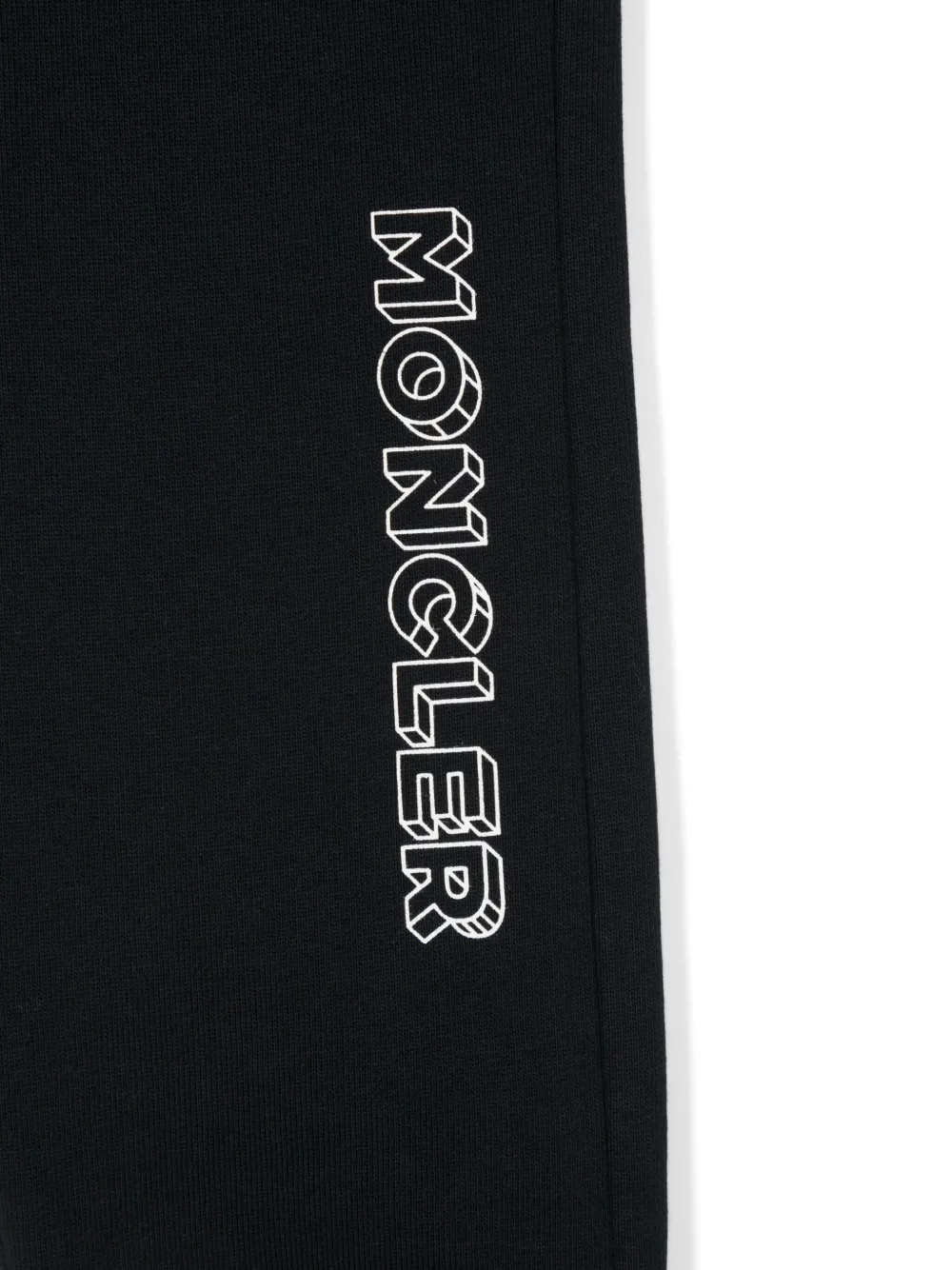 Moncler Enfant Trainingsbroek met logoprint Blauw
