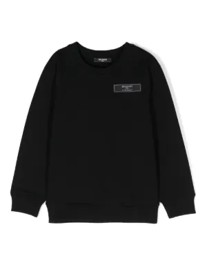 Givenchy Kids ロゴ スウェットシャツ | ブラック | FARFETCH JP