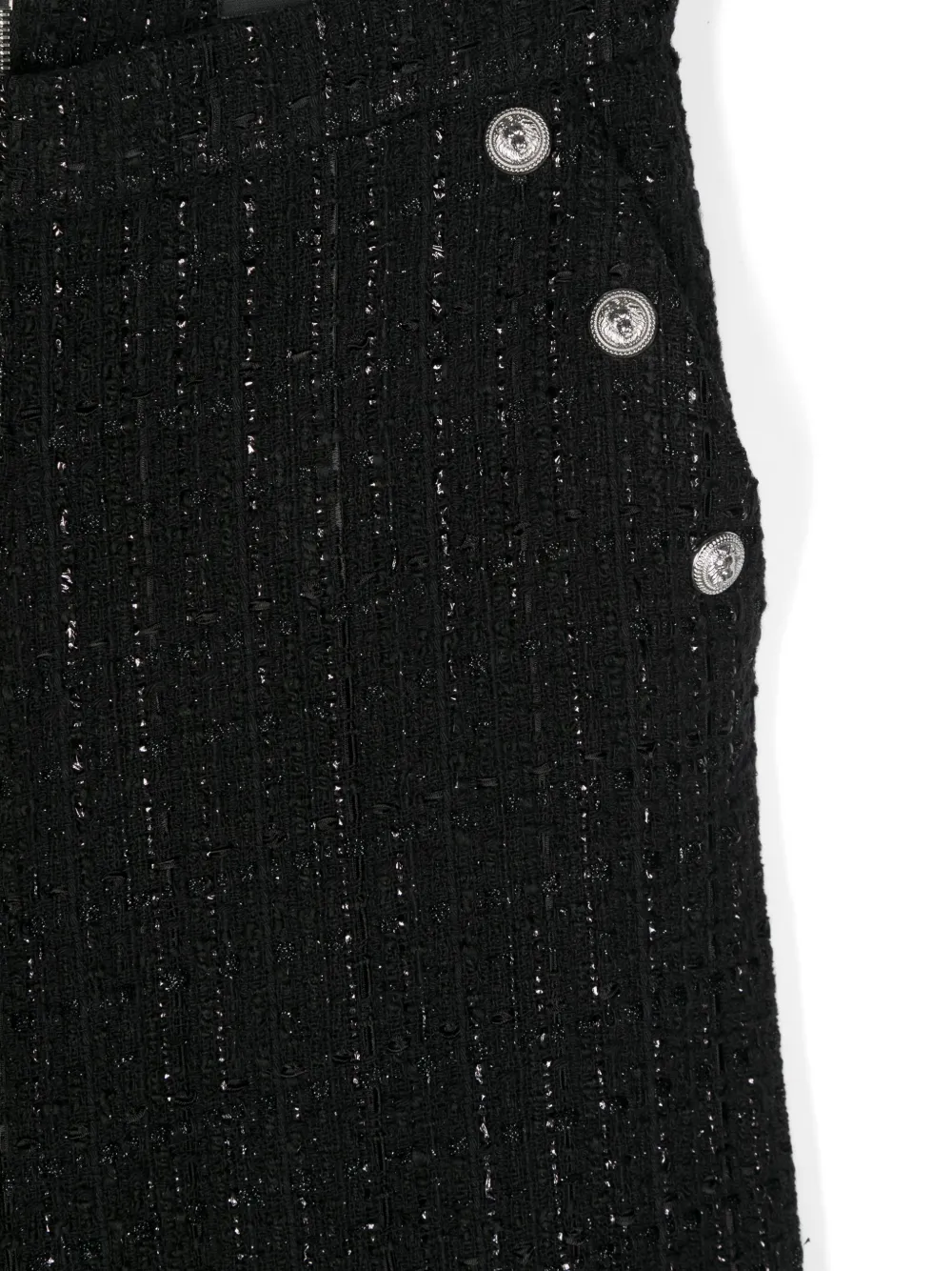 BALMAIN LOGO-TAG TROUSERS