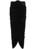 Magda Butrym fully draped skirt - Black