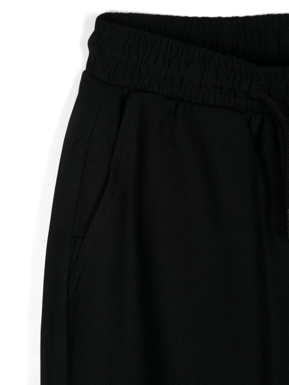 Calvin Klein Kids Broek met geborduurd logo Zwart