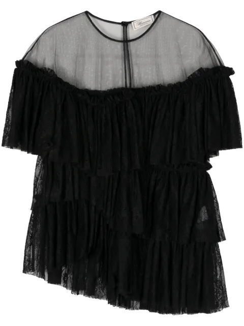 Blumarine blouse à design superposé