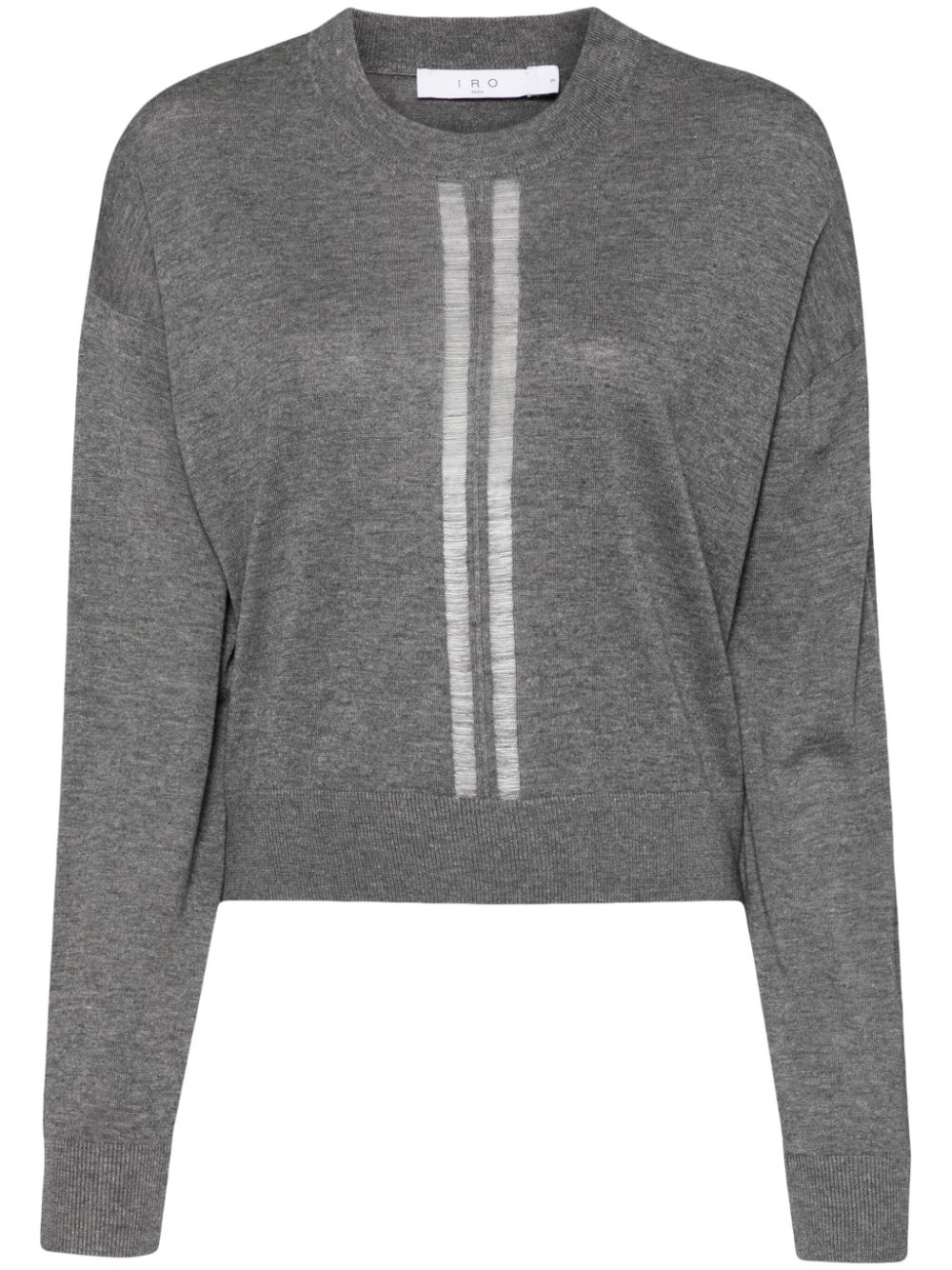 Shop Iro Lova Sweater In Grey