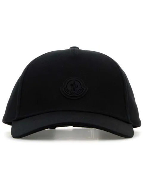 Moncler logo-appliqué cotton baseball cap