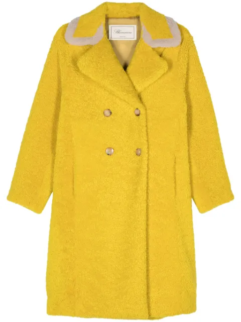 Blumarine shearling coat