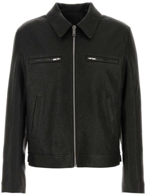 Givenchy zip-pocket leather jacket