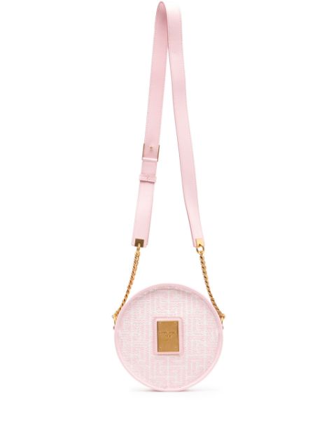 Balmain logo plaque crossbody bag Women