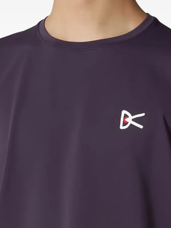 District Vision ロゴ Tシャツ | パープル | FARFETCH JP