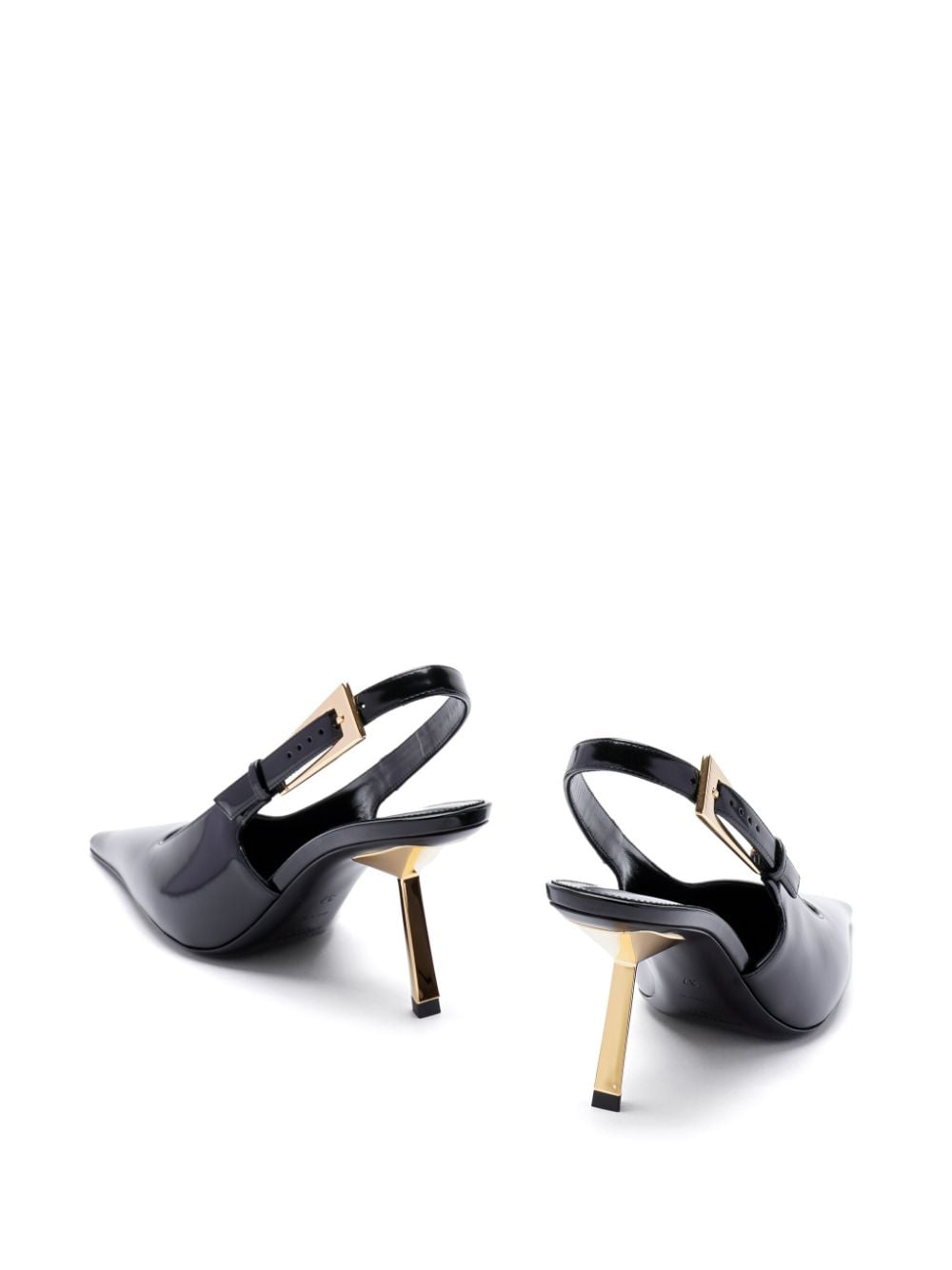 Shop Saint Laurent 75mm Lee Pumps In Black