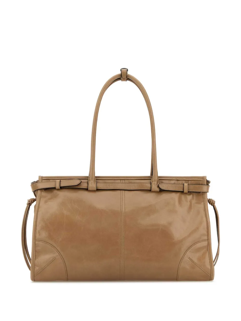 Prada Leren shopper - Beige