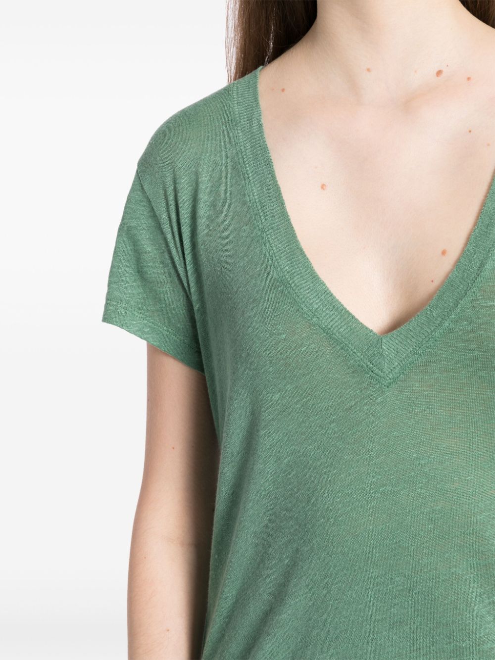 Shop Iro Rodeo T-shirt In Green