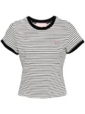 BAPY BY *A BATHING APE® striped cotton T-shirts - Black