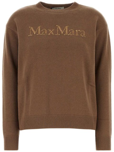 'S Max Mara logo-embellished sweater Women