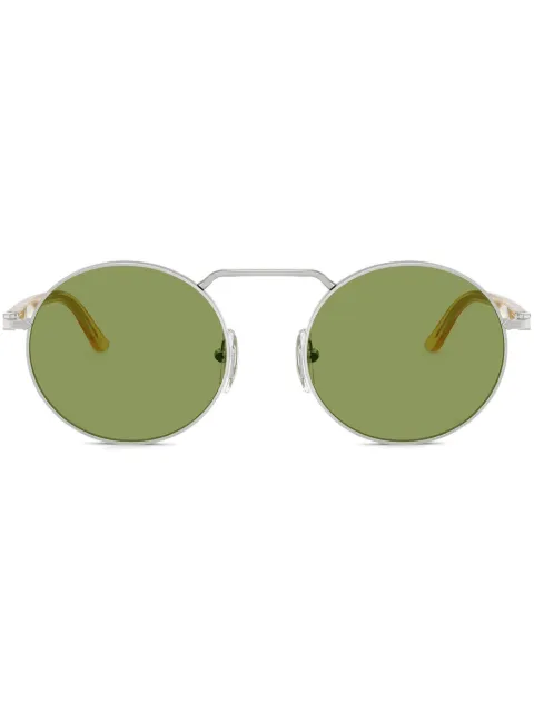 Persol lunettes de soleil à monture ronde