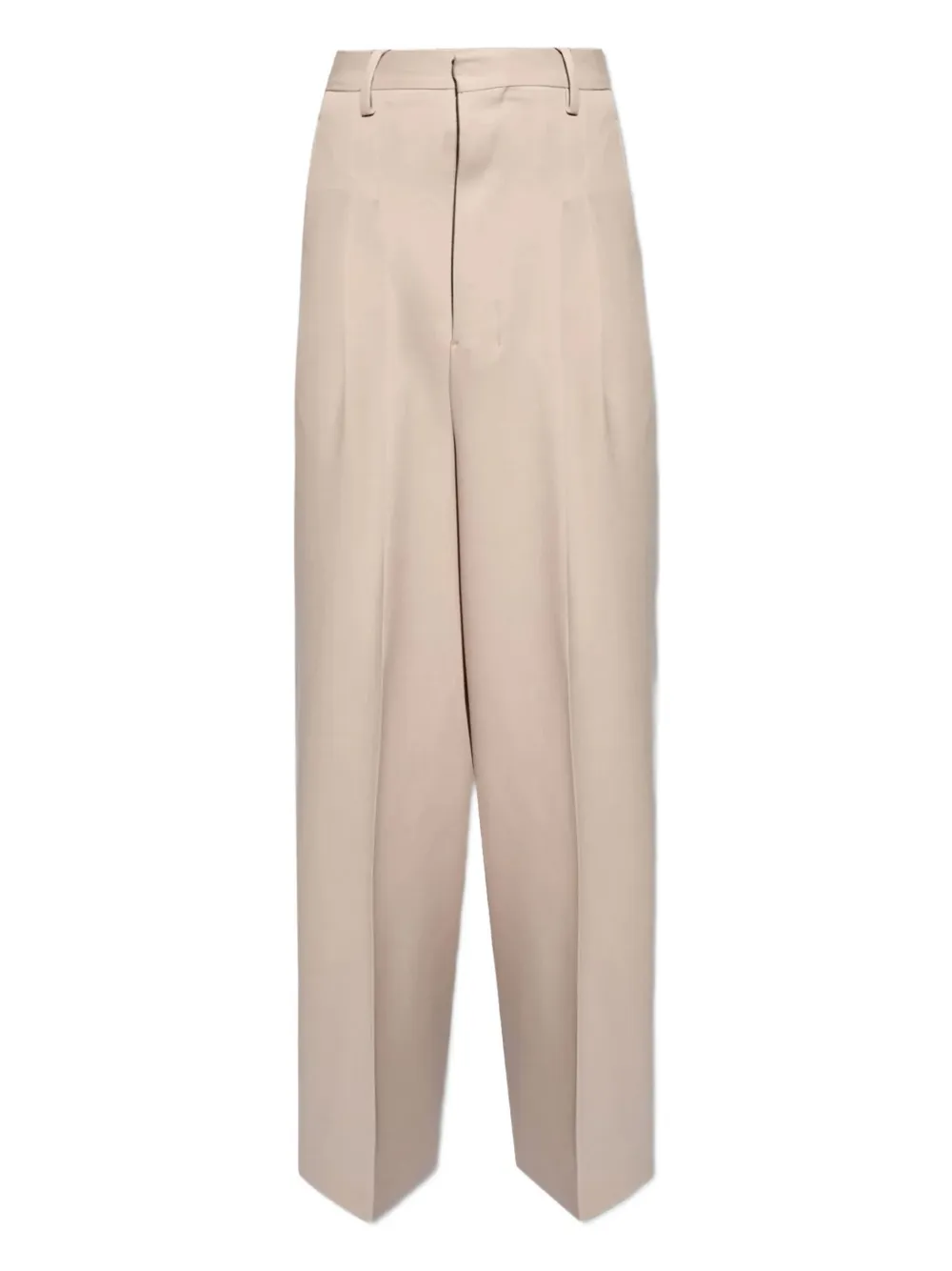 AMI Paris pleated trousers | Neutrals | Image 1