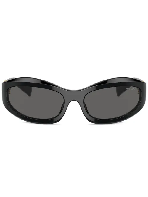 Lunettes de soleil Glimpse - Miu Miu Eyewear - Modalova