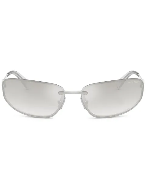 Miu Miu Eyewear wraparound-frame sunglasses